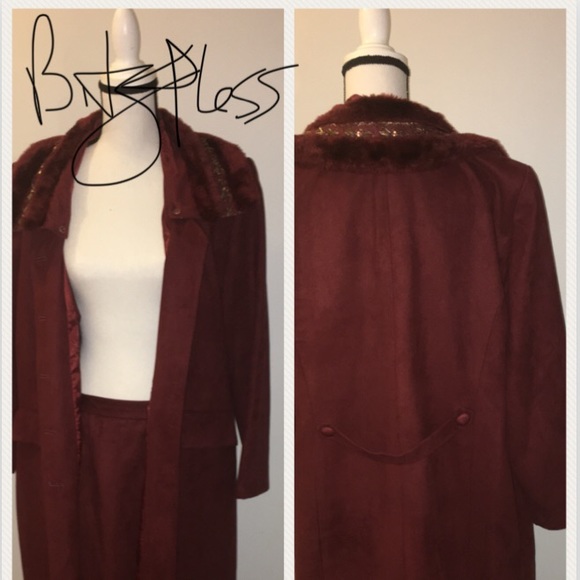 St Anthony Dresses & Skirts - ️Maroon Two-Piece Long Sleeve Outfit️ FIRM